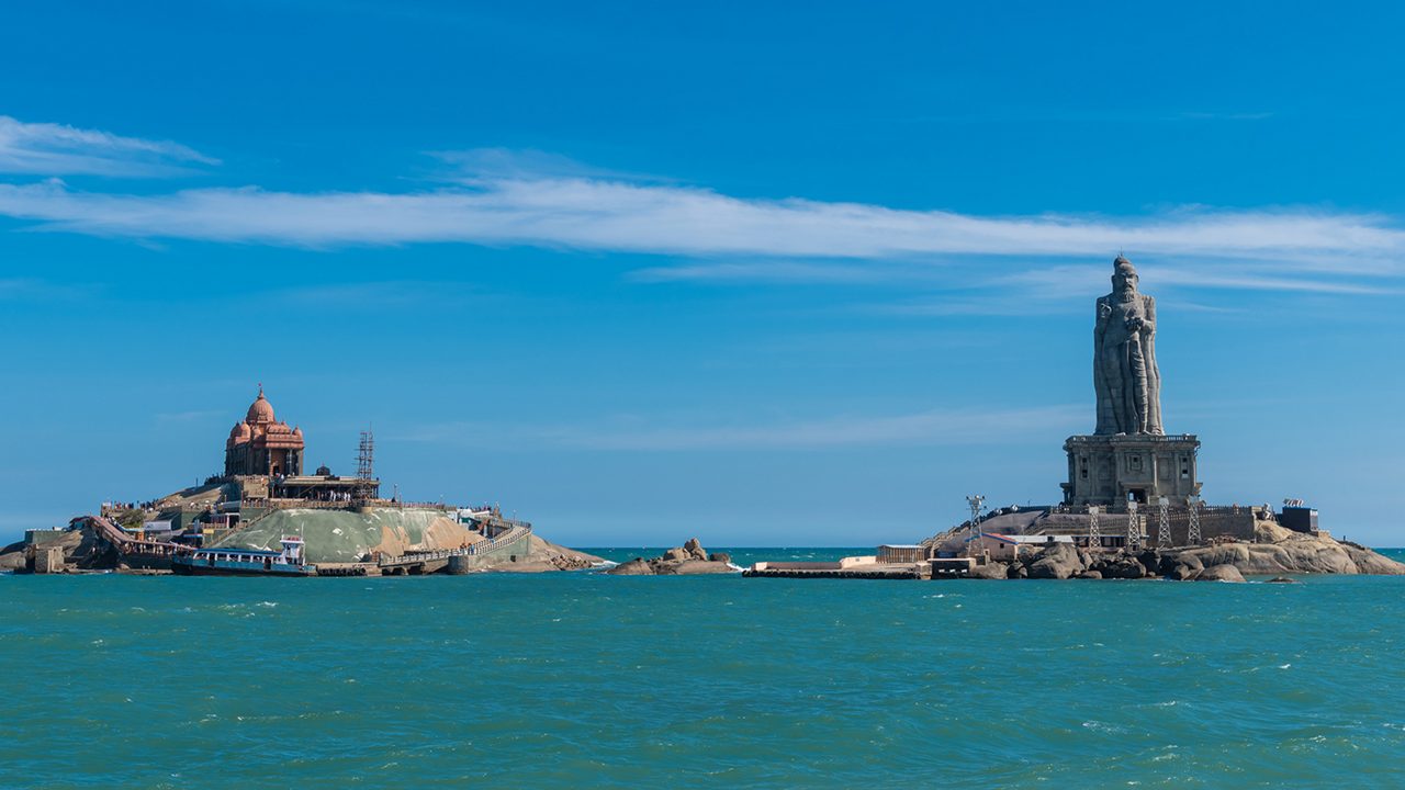 Coastline at Kanyakumari, Tamil Nadu